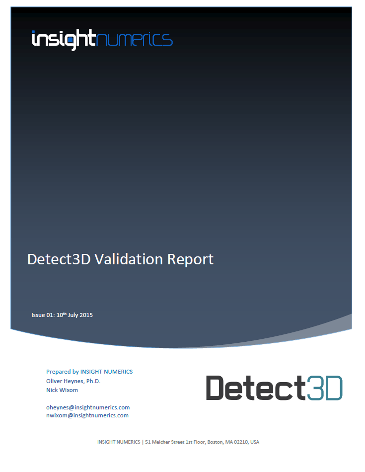 Detect3D Validation Report