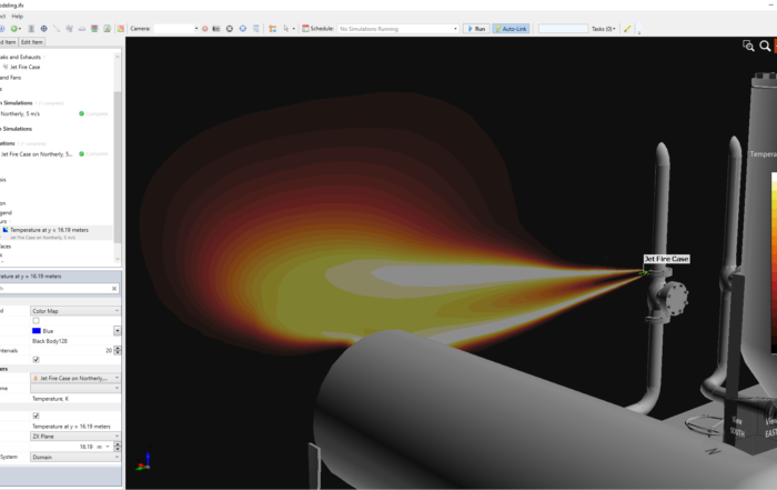 Fire Modeling Background of Temp with IFX window