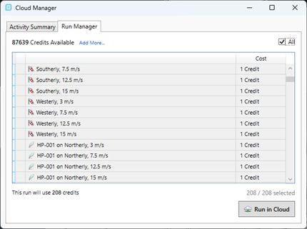 inFlux Cloud Manager